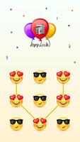 AppLock Theme Emoji penulis hantaran