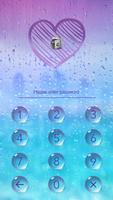 AppLock Theme Rain الملصق