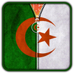 Algeria Flag Zipper UnLock