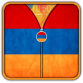 Armenia Flag Zipper UnLock