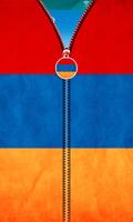 Armenia Flag Zipper UnLock capture d'écran 1