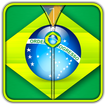 Brazil Flag Zipper UnLock