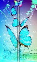 Butterfly Zipper UnLock Plakat