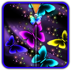 3D Butterfly Zipper UnLock icône