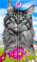 Kitty Cat Zipper UnLock imagem de tela 3