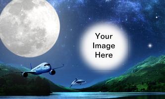 برنامه‌نما Night Moon Photo Frames عکس از صفحه