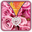 Pink Roses Zipper UnLock APK