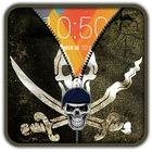 Pirate Flag Zipper UnLock icône