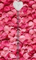 Rose Petals Zipper UnLock Affiche