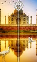 Taj Mahal Zipper UnLock Affiche