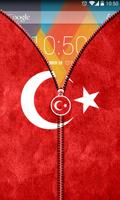 Turkey Flag Zipper UnLock capture d'écran 3