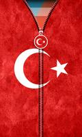 برنامه‌نما Turkey Flag Zipper UnLock عکس از صفحه