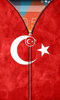 Turkey Flag Zipper UnLock capture d'écran 2
