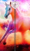 Unicorn Zipper UnLock Plakat