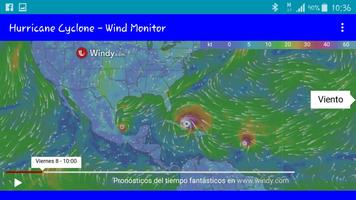 Hurricane Cyclone - Wind Monitor постер