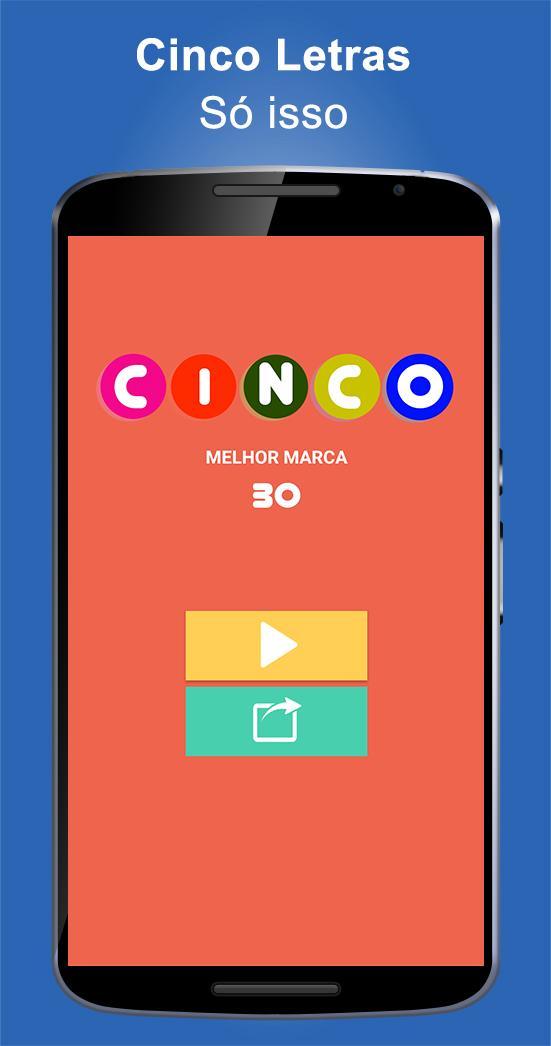 Cinco Letras APK برای دانلود اندروید