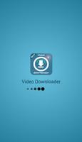 Video Downloader for Facebook Affiche