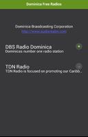 Dominica Free Radios الملصق