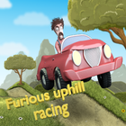 Furious uphill racing icon