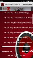 Popular Top 100 New Songs capture d'écran 2