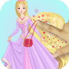 Dress Up Princess Rapunzel - Beauty Salon Games icône