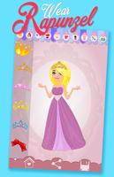Dress Up Princess Rapunzel - Beauty Salon Games Affiche