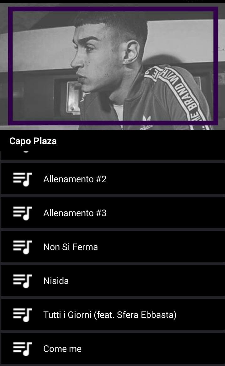Capo Plaza - I will never change (song and lyric) APK for Android Download