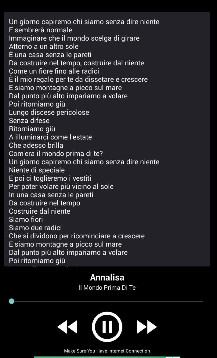 Annalisa Bye Bye Song And Lyrics For Android Apk Download
