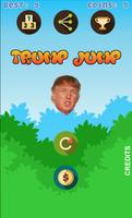 Donald Trump Jump Affiche