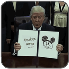 Donald trump Draws and Memes Zeichen