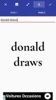 Poster Donald Draws Executive Free 17