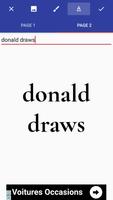 Donald Draws Executive Free 17 Plakat