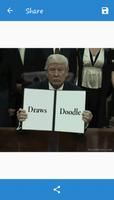 Donald Trump Draws Gif Pro Affiche