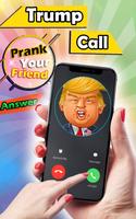 Trumpy Fake call - get instant call from trump capture d'écran 1