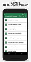 Learn Excel Formula capture d'écran 1