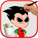 How to draw - Titans Go 2017 APK