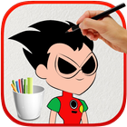 How to draw - Titans Go 2017 icône