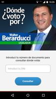 Dónde voto a Walter Berarducci Affiche