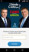 ¿Dónde voto por Cano y Amaya? poster