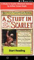 A Study In Scarlet by Arthur Conan Doyle Affiche