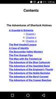 The Adventures of Sherlock Holmes offline version capture d'écran 2