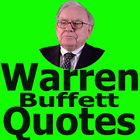 Warren Buffett Quote for life أيقونة