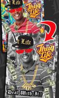 Thug Life Foto Stiker pembuat poster