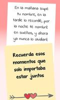 Frases románticas y de amor पोस्टर