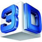 3D text icon