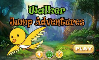 Walker Jump Adventures Affiche