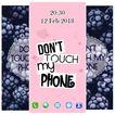 Dont Touch My Phone Wallpaper 4k