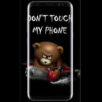 Dont Touch My Phone Wallpaper पोस्टर