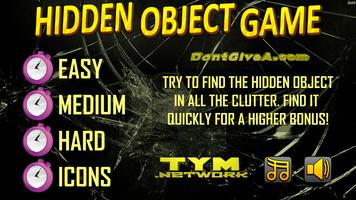 Hidden Object Game Plakat