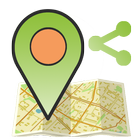 Map Bookmark icono